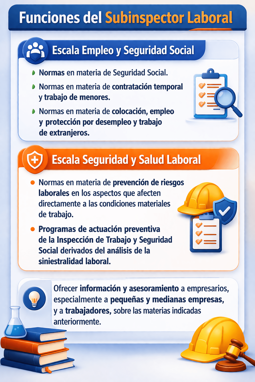 Funciones del Subinspector Laboral